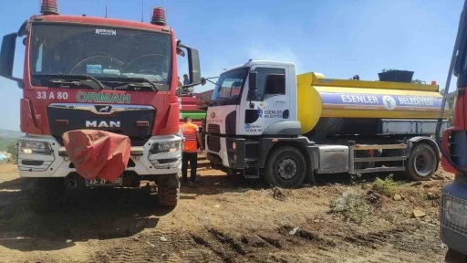Esenler Belediyesi’nden Bursa’daki yangına anında müdahale
