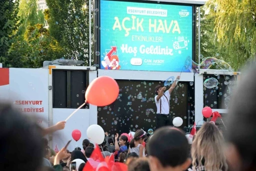 Esenyurt’ta açık hava etkinlikleri vatandaşlardan tam not aldı
