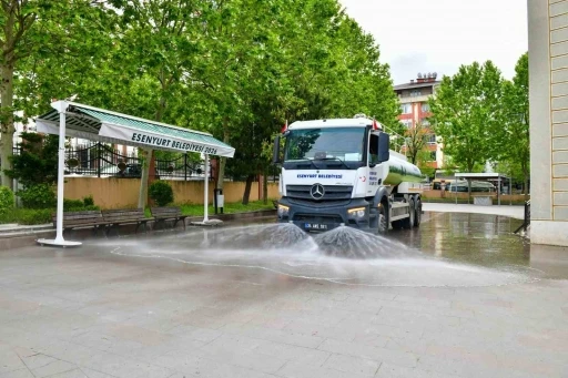 Esenyurt&rsquo;ta bayram &ouml;ncesi kapsamlı temizlik seferberliği
