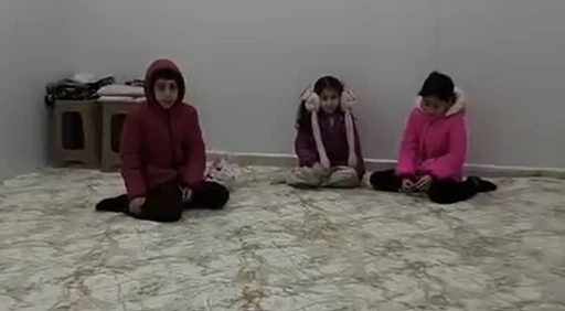 Eşi cezaevine giren kadın &ccedil;ocuklarıyla birlikte hastane mescidine sığındı
