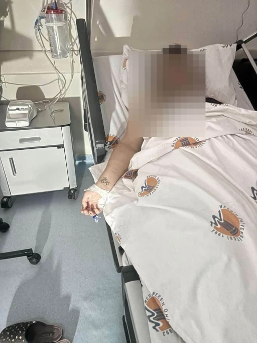 Eski erkek arkadaş &ouml;nce boğmak istedi, sonra bı&ccedil;akladı
