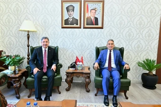 Eskişehir Cumhuriyet Başsavcılığına atanan Deniz, Vali Yılmaz&rsquo;ı ziyaret etti

