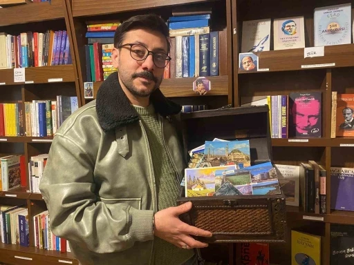 Eskişehir’de nostalji rüzgarı estiren sahaf
