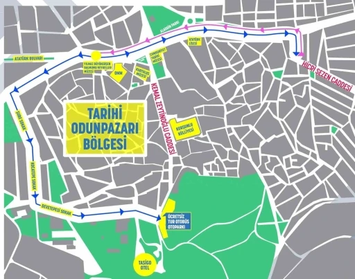 Eskişehir’de tur otobüslerine yeni park ve indirme-bindirme düzenlemesi
