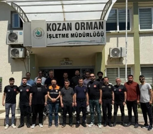 Eskişehir’deki şehitler için Kozan’daki ormancılara taziye ziyareti
