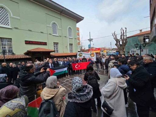Eskişehir&rsquo;den Filistin&rsquo;e destek a&ccedil;ıklaması
