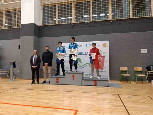 Eskişehirli sporcu, uluslararası şampiyonada 3&rsquo;&uuml;nc&uuml; oldu
