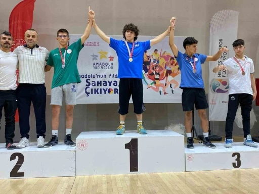Eskişehirli sporcunun güreş başarısı
