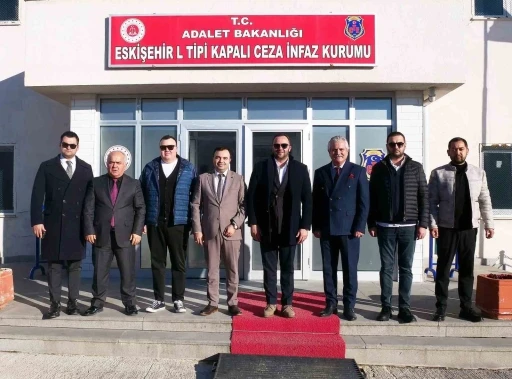 Eskişehirspor&rsquo;dan, L Tipi Kapalı Ceza İnfaz Kurumu&rsquo;na ziyaret
