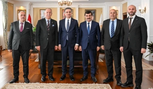 ESOB&rsquo;dan Vali Aydın Baruş&rsquo;a hayırlı olsun ziyareti
