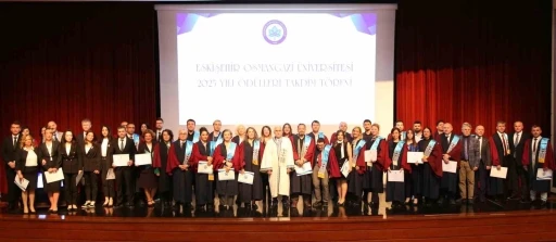 ESOG&Uuml; 2025 yılı &ouml;d&uuml;lleri sahiplerini buldu
