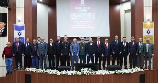 ET&Uuml;&rsquo;de "K&uuml;llerinden doğan şehir Erzurum" konferansı
