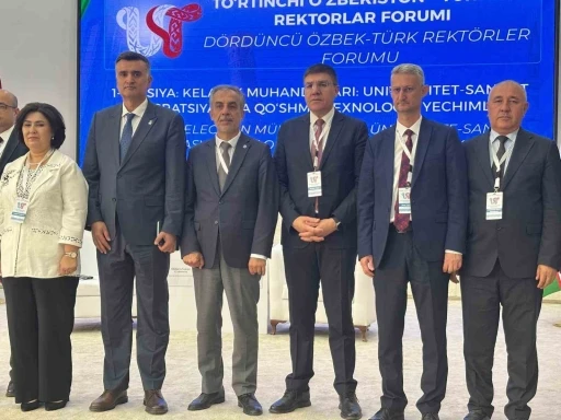 E&Uuml; Rekt&ouml;r&uuml; Prof. Dr. Musa Alcı "&Ouml;zbekistan-T&uuml;rkiye 4. Rekt&ouml;rler Forumu"na katıldı
