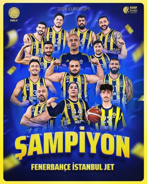 EuroCup 1 Finalleri&rsquo;ndeki T&uuml;rk derbisinde şampiyon Fenerbah&ccedil;e oldu
