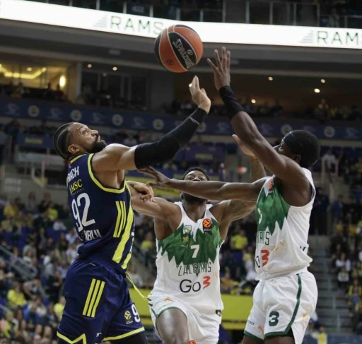 Euroleague: Fenerbah&ccedil;e: 82 - Zalgiris Kaunas: 92
