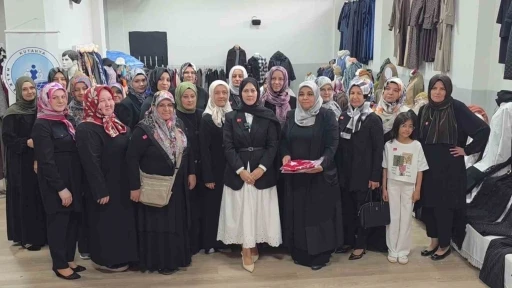 Ev ekonomisine katkı sağlayan &uuml;r&uuml;nler sergilendi

