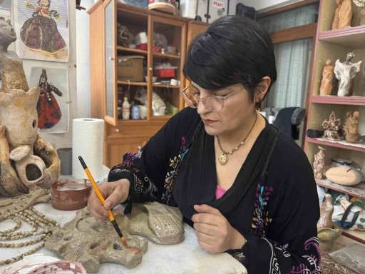 Evde sanat at&ouml;lyesi
