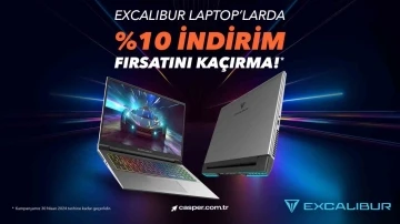 Excalıbur gaming laptoplarda Nisan ayına özel indirim fırsatı
