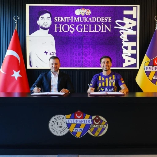 Eyüpspor, Talha Ülvan ile 3 yıllık sözleşme imzaladı
