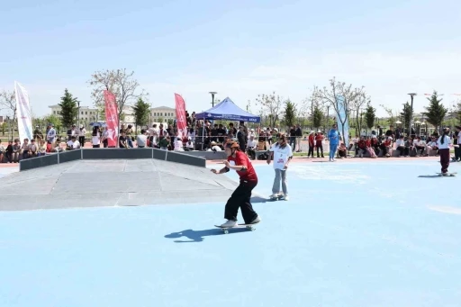 Eyy&uuml;biye&rsquo;de kaykay turnuvası
