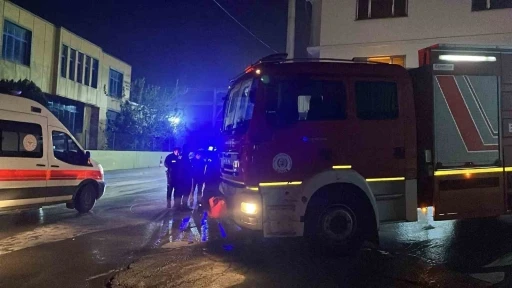 Fabrikada yangın paniği
