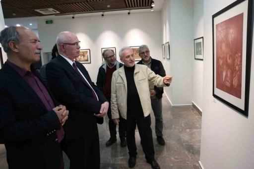 Fatih Mika’nın &quot;Benim Adım Gravür&quot; sergisi sanatseverlerle buluştu
