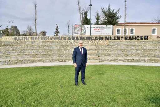 Fatih’te Yeşil Seferberlik: 2 bin 500 ağaç toprakla buluştu
