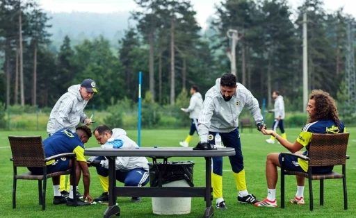 Fenerbah&ccedil;e&rsquo;de futbolcular laktat testinden ge&ccedil;ti

