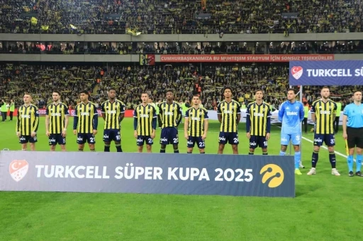 Fenerbah&ccedil;e&rsquo;de hedef 11 yıl sonra S&uuml;per Kupa&rsquo;yı kazanmak
