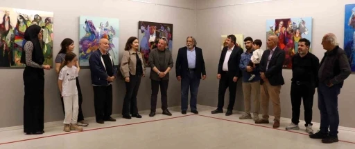 Ferahoğlu, SANKO Sanat Galerisi’nde resim sergisi açtı
