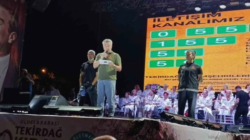 Festival gecesinde NARVAS ve UYUMA uygulamaları tanıtıldı

