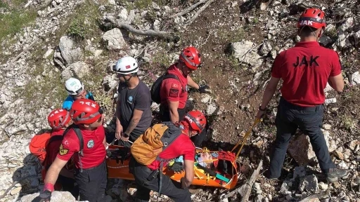 Fethiye Babadağ&rsquo;da paraş&uuml;t kazası