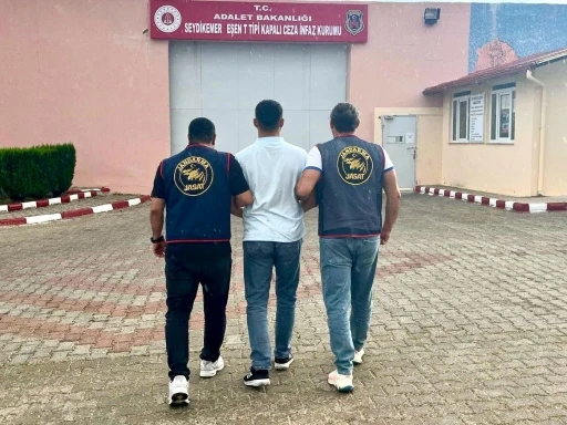  12 YIL HAPİS CEZASI BULUNAN  KİŞİYAKALANDI