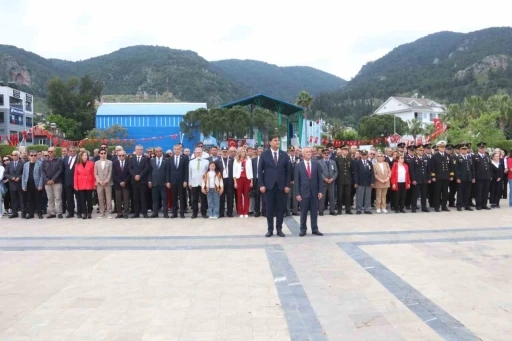 Fethiye&rsquo;de 23 Nisan t&ouml;renle kutlandı
