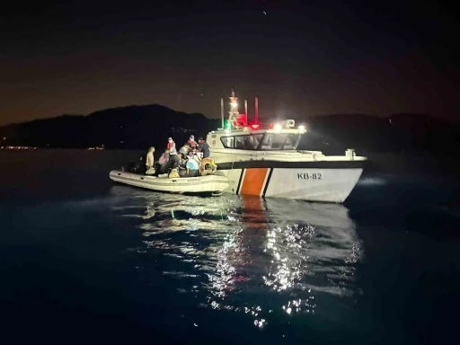 Fethiye Açıklarında Düzensiz Göçmen Operasyonu