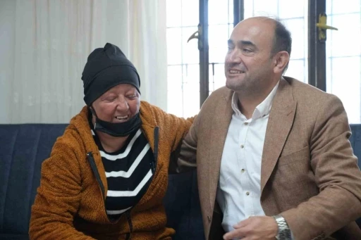 Fethiye&rsquo;de kanserle m&uuml;cadele eden kadının isteği yerine getirildi
