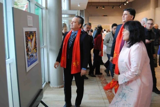 Fethiye&rsquo;deki "&Ccedil;in At Yılı" temalı sergi yoğun ilgi g&ouml;rd&uuml;

