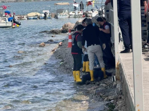 FETHİYE K&Ouml;RFEZİNDE ERKEK CESEDİ BULUNDU