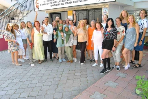 Fethiye’nin yabancıları Türkçe öğreniyor
