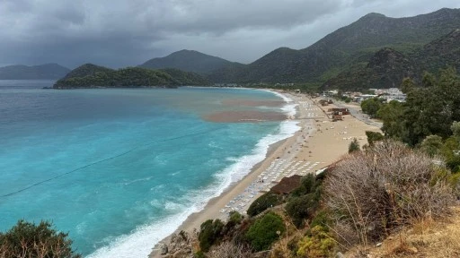 Fethiye sağanak yağışa teslim oldu