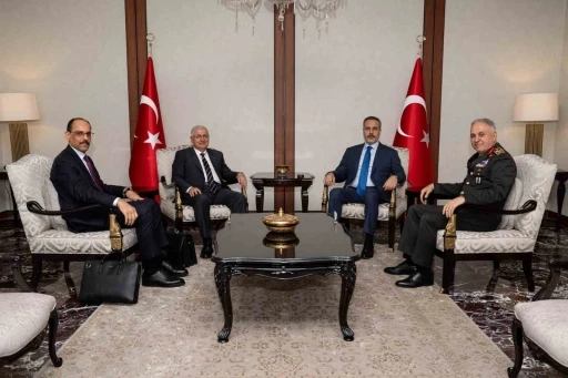 Fidan, Güler, Gürak ve Kalın Dışişleri Bakanlığı’nda bir araya geldi
