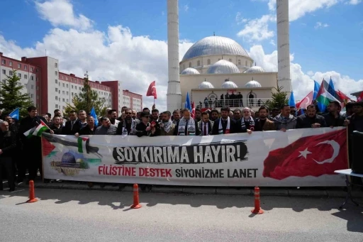 Filistin&rsquo;deki idamlara Niğde&rsquo;den tepki: "Bu zulme karşı sessiz kalmayacağız"
