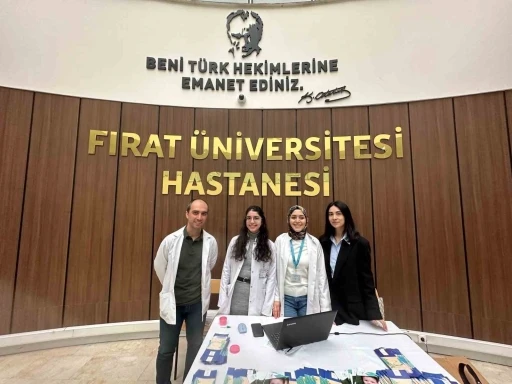 Fırat Üniversitesi Hastanesinde kanser farkındalık standı
