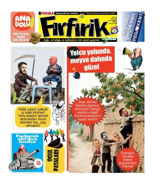 Fırfırik de hadsiz dergiyi kınadı
