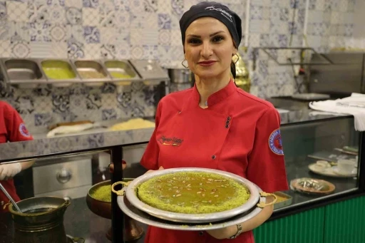 Fıstık ezmeli k&uuml;nefe yok satıyor