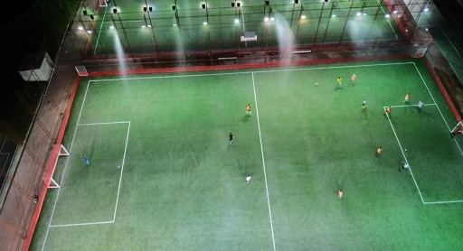 Futbol keyfine &quot;serin&quot; mola
