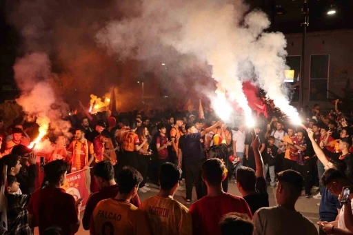 Galatasaray’ın şampiyonluğu Elazığ’da coşkuyla kutlandı
