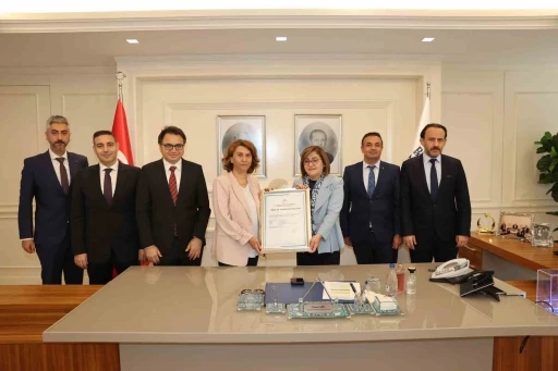 GASKİ, &rsquo;Mavi Su Verimliliği Belgesi&rsquo;ni almaya hak kazandı

