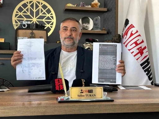 Gazeteci Selim Turan, Levent Arkan hakkında suç duyurusunda bulundu
