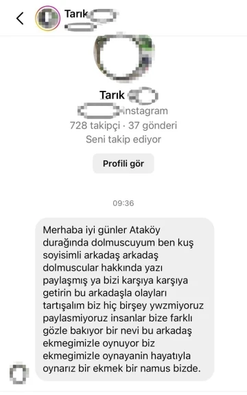 Gazeteciyi ölümle tehdit eden dolmuş şoförü için polis harekete geçti
